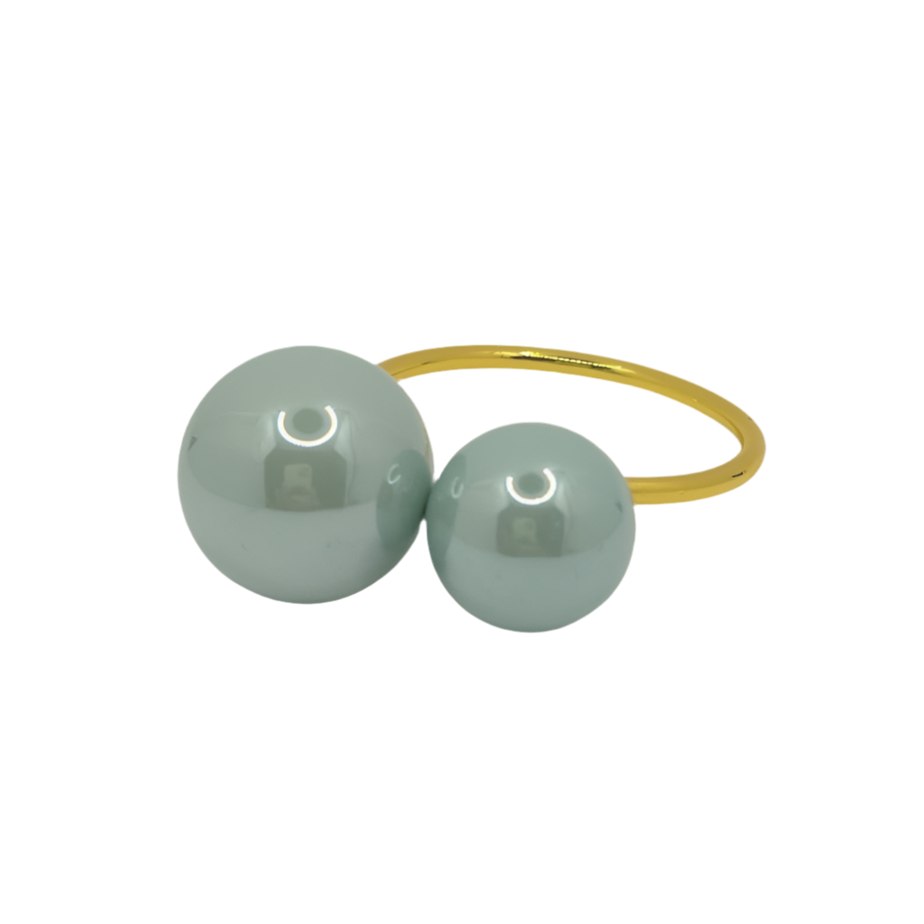 Pearl Ring - Set of 6 Variety of colors available