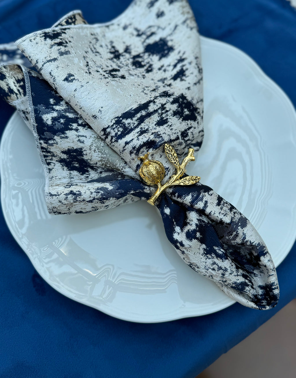 NEW! Blue Crystal Napkin (Pack of 6)