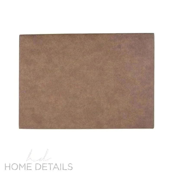 Better Homes & Garden Persia Faux Leather Placemat, Brown, 15 Round, 1  Piece