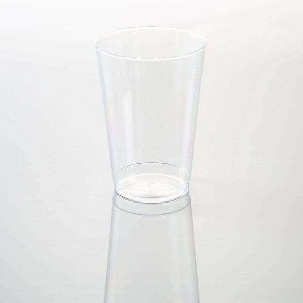 Luxe Plastic Cups - Clear - 12 oz