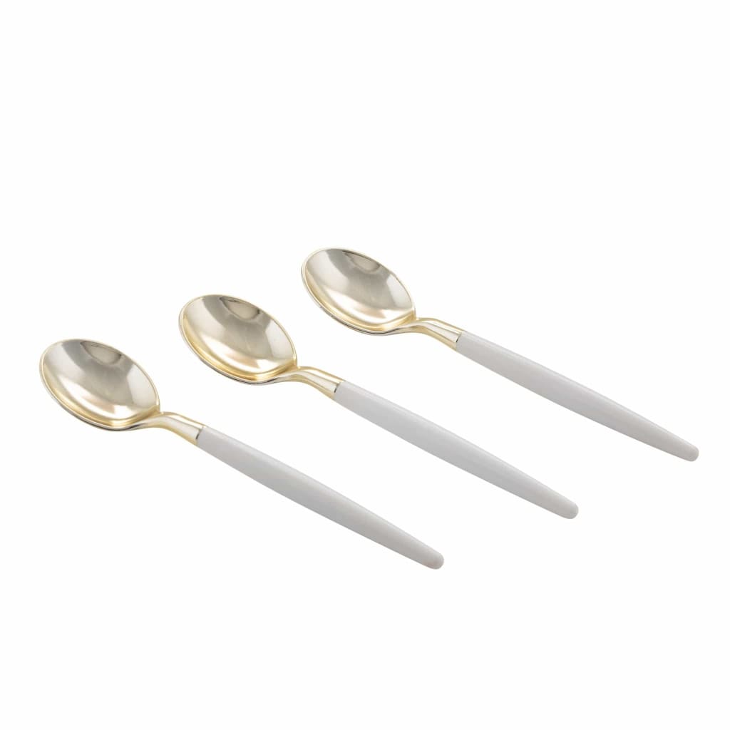 https://www.elegancetableware.com/cdn/shop/products/white-and-gold-plastic-mini-spoons-20-chic-two-tone-trim-cutlery-p-lx-9620-g-wht-luxe-party-nyc-718.jpg?v=1693925760